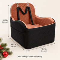 Size chart: 18.1 x 18.1 x 18.1 in, best for dogs up to 22 lb